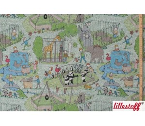 Bio Jersey Lillestoff - Freiheit für Zootiere